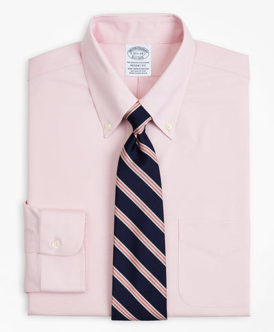 Stretch Regent Regular-Fit  Dress Shirt, Non-Iron Pinpoint Button-Down Collar - Brooks Brothers Canada