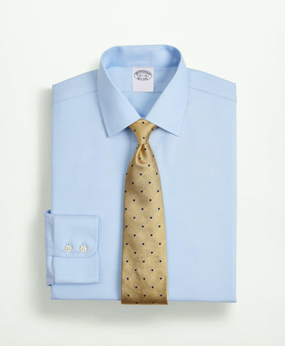 Regent Regular-Fit Stretch Supima Cotton Non-Iron Twill Ainsley Collar Dress Shirt - Brooks Brothers Canada