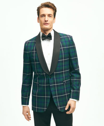 Regent Fit Wool Tartan Tuxedo Dinner Jacket - Brooks Brothers Canada