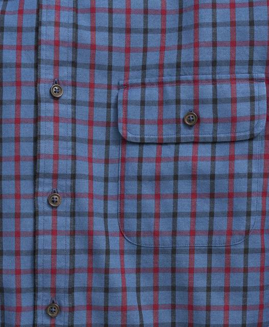Regent Regular-Fit Sport Shirt, Brushed Cotton Cashmere Twill Button Down Collar