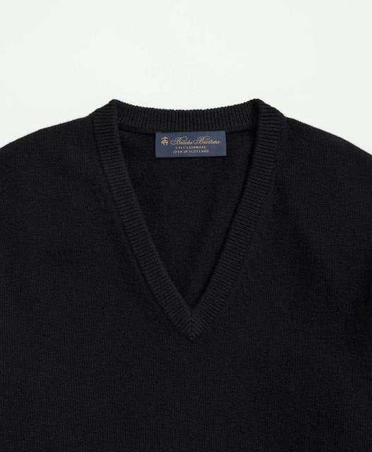 3-Ply Cashmere V-Neck Sweater - Brooks Brothers Canada