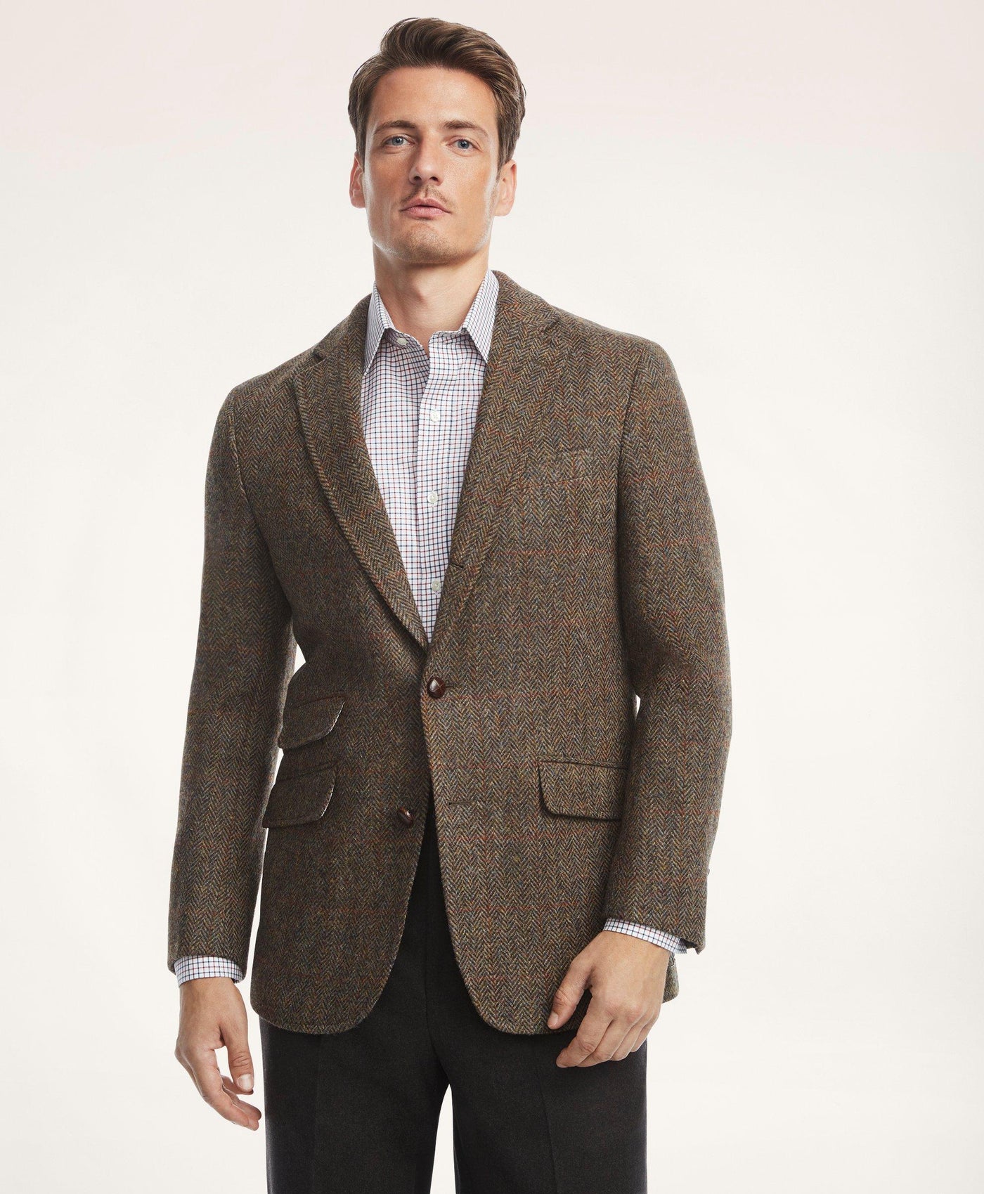 Classic-Fit Harris Tweed Sport Coat