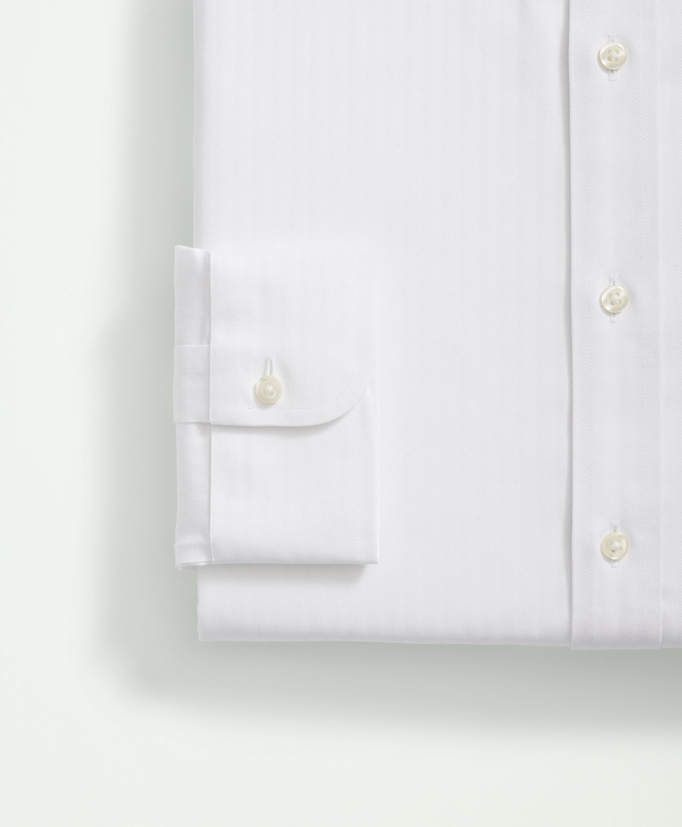Regent Regular-Fit Non-Iron Supima Cotton Dress Shirt, Polo Button Down Collar - Dobby Stripe