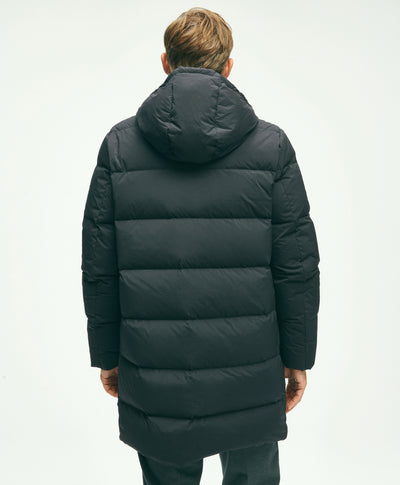 Tech Hooded Down Puffer Parka - Brooks Brothers Canada