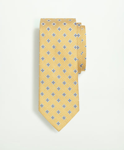 Silk Flower Pattern Tie - Brooks Brothers Canada