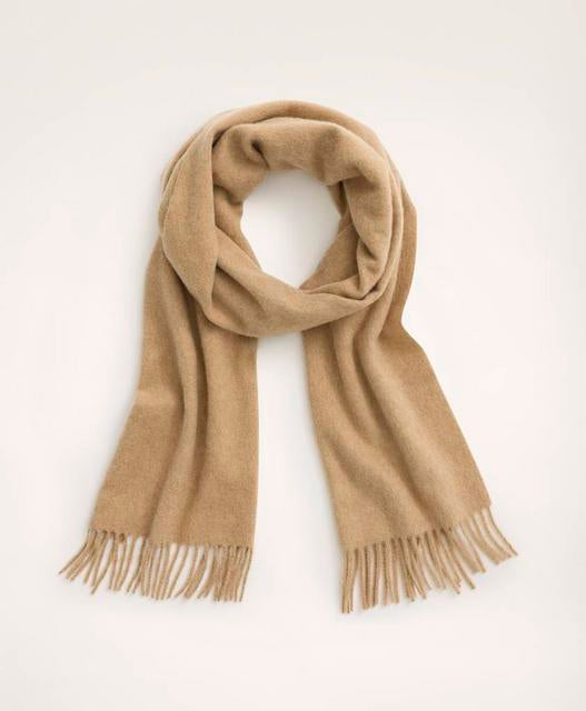 Cashmere Fringed Scarf - Brooks Brothers Canada