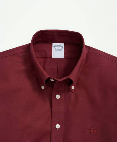 Regent Regular-Fit Stretch Non-Iron Oxford Button-Down Collar Sport Shirt