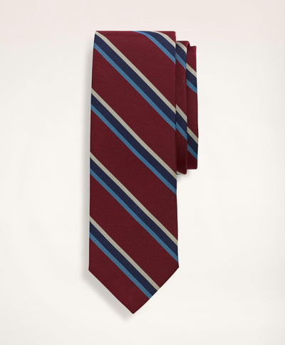 Silk Framed Stripe Tie