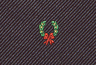 Holiday Wreath Jacquard Tie