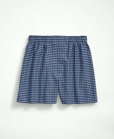Cotton Oxford Gingham Boxers - Brooks Brothers Canada