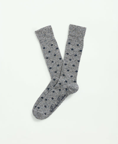 Wool-Silk Blend Flecked Socks – Brooks Brothers Canada