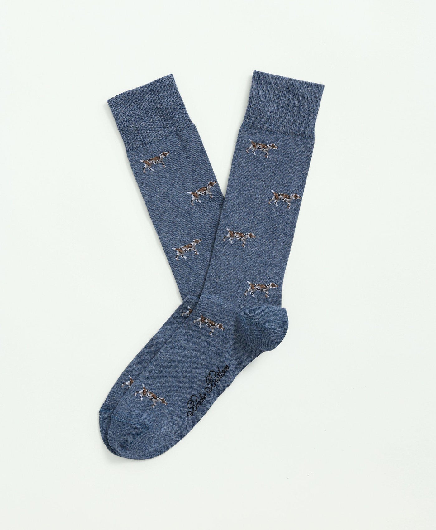 Cotton Blend Pointer Hound Socks - Brooks Brothers Canada