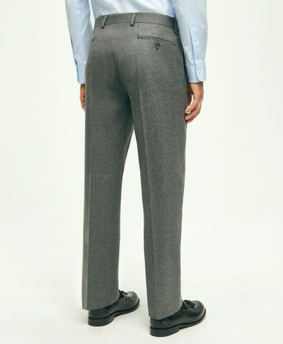 Classic Fit Wool Flannel Dress Pants - Brooks Brothers Canada