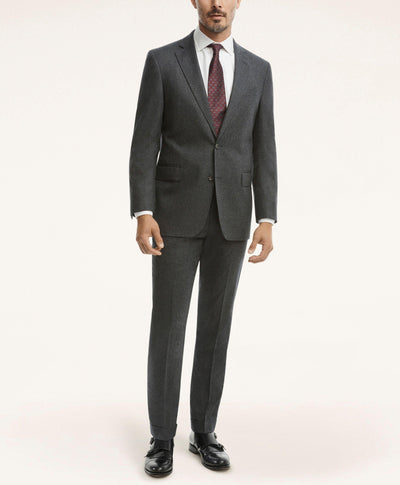 Regent Fit Wool Flannel Suit Jacket - Brooks Brothers Canada