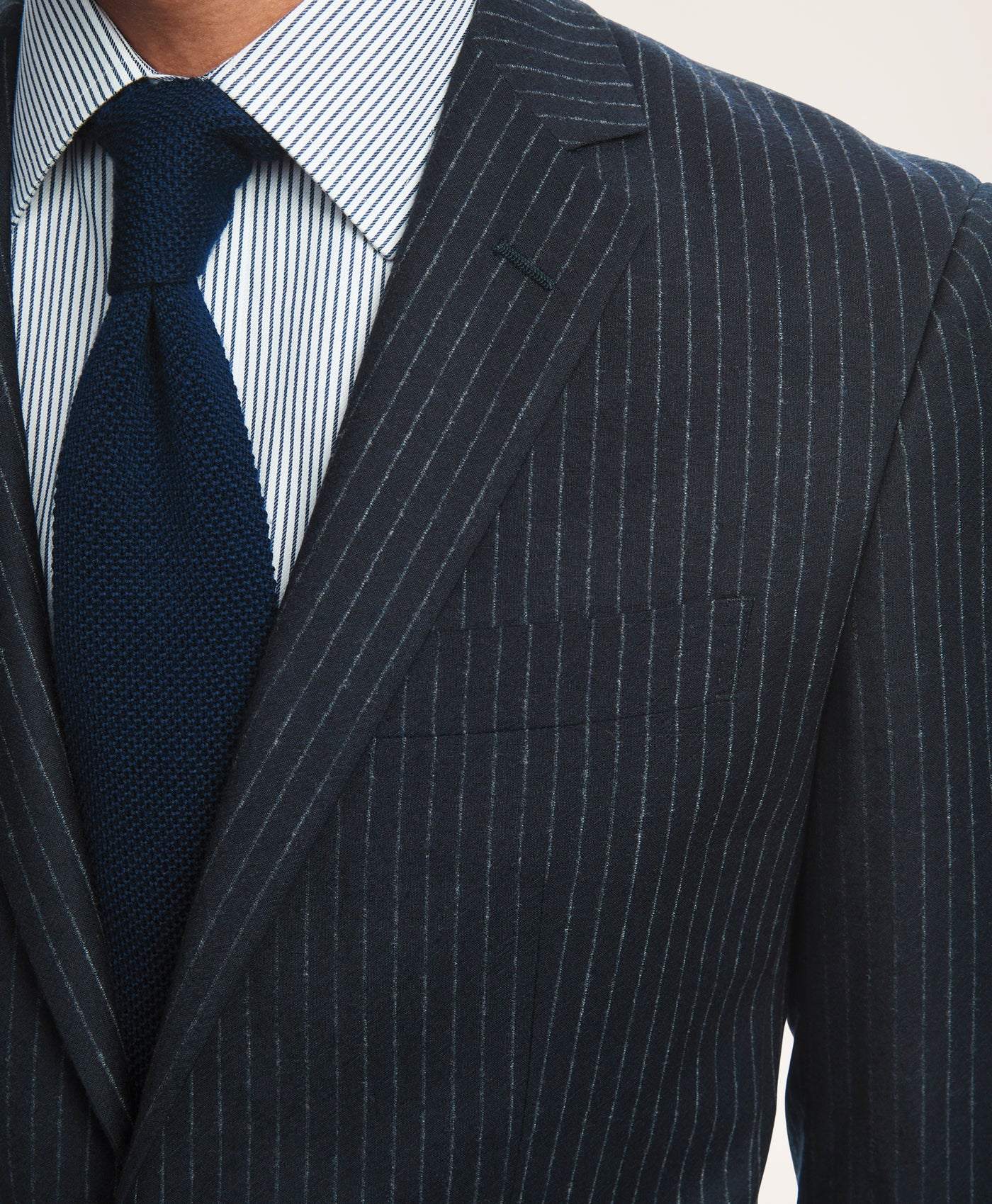Milano Fit Wool Pinstripe 1818 Suit – Brooks Brothers Canada