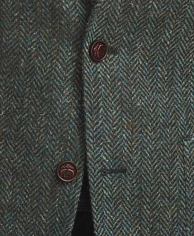 Regent Regular-Fit Brushed Wool Herringbone Tweed Sport Coat