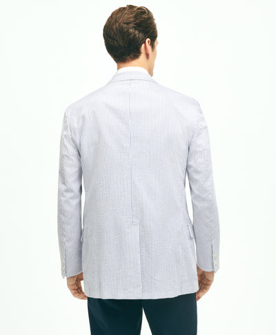 Regent Classic-Fit Stretch Cotton Seersucker Sport Coat
