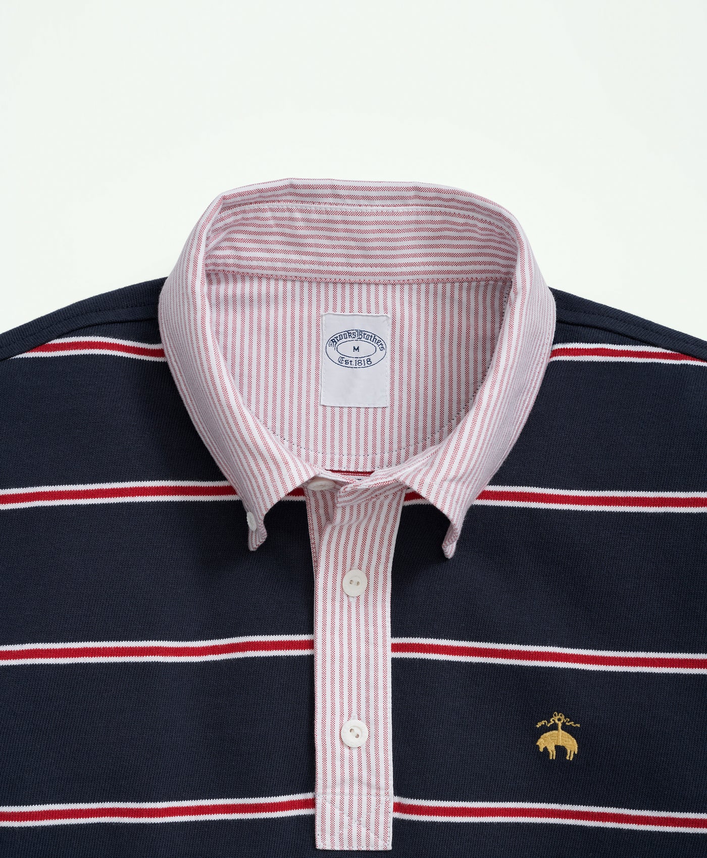 Cotton BB#2 Stripe Rugby Shirt