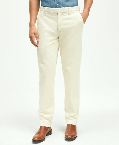 Slim Fit Cotton Wide-Wale Corduroy Pants - Brooks Brothers Canada