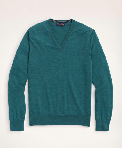 Merino V-Neck Sweater - Brooks Brothers Canada