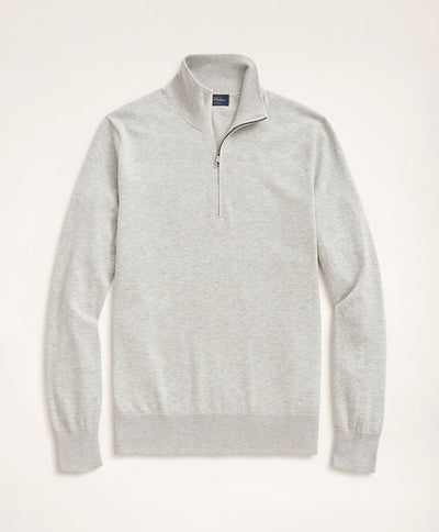 Supima Cotton Half-Zip Sweater - Brooks Brothers Canada
