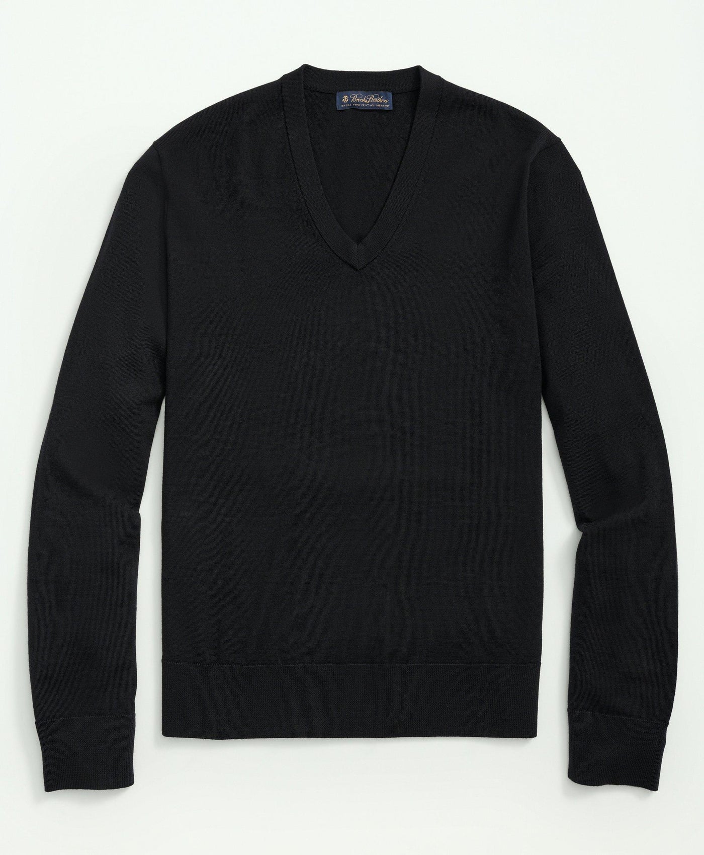 Fine Merino Wool V-Neck Sweater - Brooks Brothers Canada