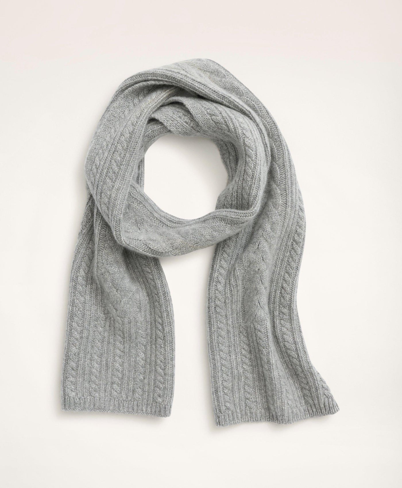 Cashmere Cable Knit Scarf - Brooks Brothers Canada