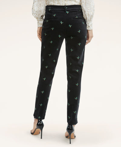 Velvet Duck Embroidered Pants - Brooks Brothers Canada