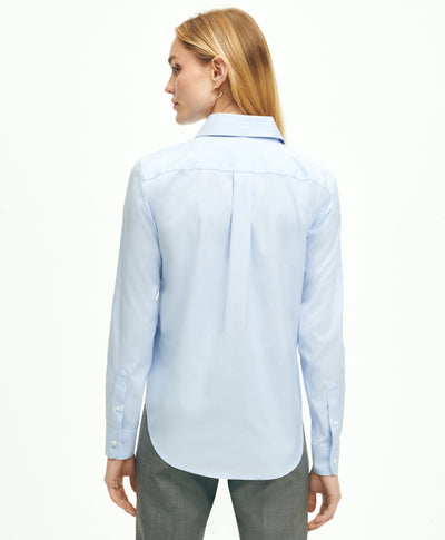 Chemise habillée en coton Supima stretch sans repassage, coupe classique