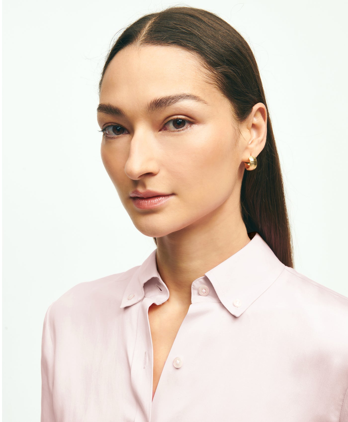 Soft Icons Button-Down Blouse - Brooks Brothers Canada