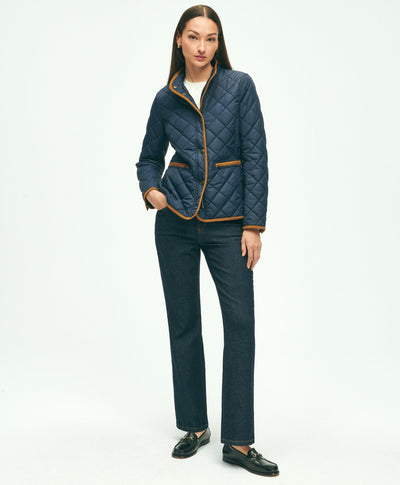 Water-Repellant Quilted Jacket - Brooks Brothers Canada