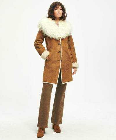 Authentic Shearling Coat - Brooks Brothers Canada