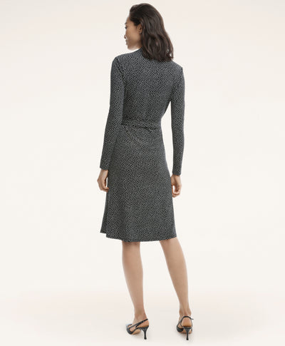 Belted Wrap Dress - Brooks Brothers Canada