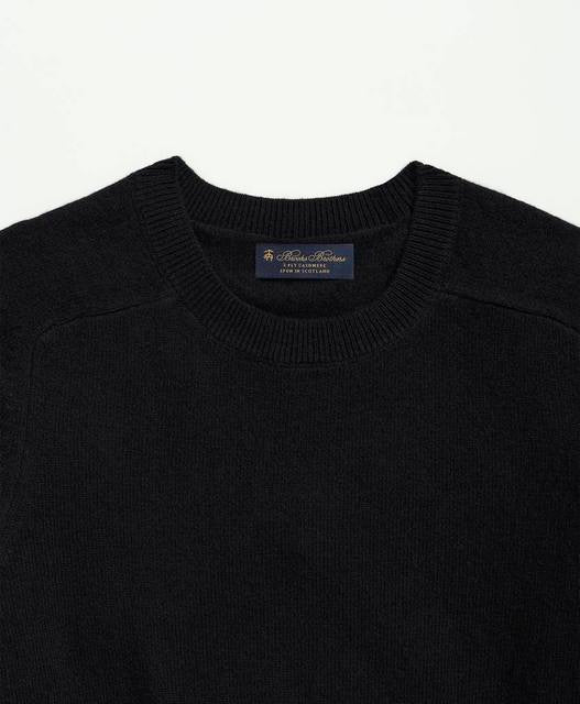 3-Ply Cashmere Crewneck Saddle Shoulder Sweater - Brooks Brothers Canada