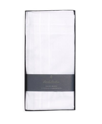 Pure Cotton Handkerchiefs - 13pk - Brooks Brothers Canada