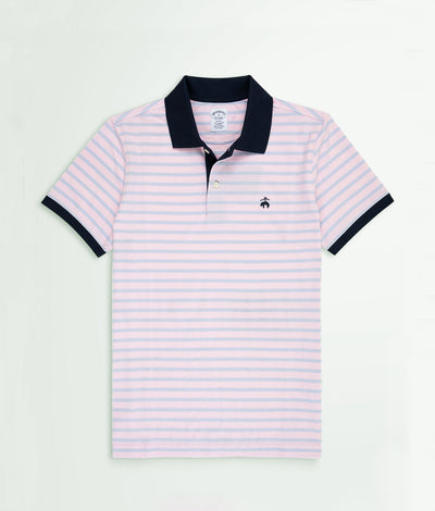 Slim-Fit Stripe Stretch Polo Shirt - Brooks Brothers Canada