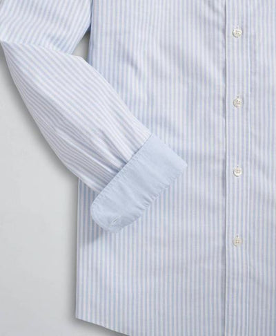 Stretch Regent Regular-Fit Sport Shirt, Non-Iron Bengal Stripe Oxford - Brooks Brothers Canada