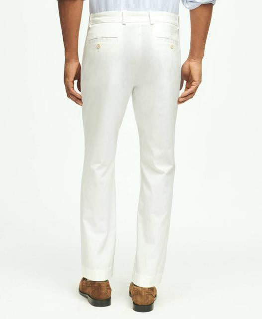 Milano Slim-Fit Stretch Supima Cotton Washed Chino Pants - Brooks Brothers Canada