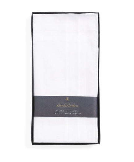 Pure Cotton Handkerchiefs - 7pk - Brooks Brothers Canada