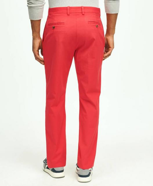 Milano Slim-Fit Stretch Supima Cotton Washed Chino Pants - Brooks Brothers Canada