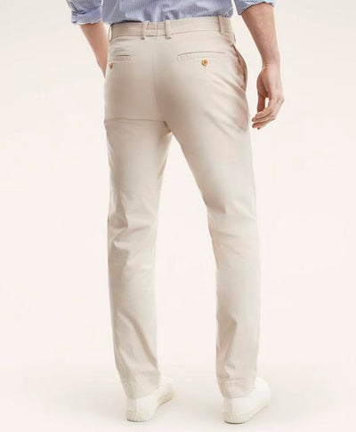 Milano Slim-Fit Stretch Supima Cotton Poplin Chino Pants - Brooks Brothers Canada