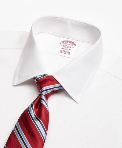 Stretch Madison Relaxed-Fit Dress Shirt, Non-Iron Pinpoint Spread Collar - Brooks Brothers Canada
