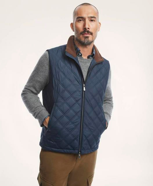 Quilted Vest - Brooks Brothers Canada