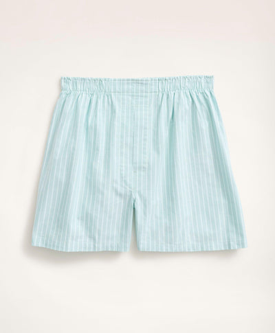 Oxford Stripe Boxers - Brooks Brothers Canada
