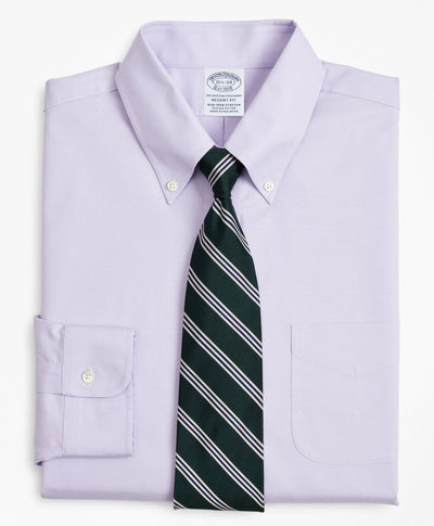 Stretch Regent Regular-Fit  Dress Shirt, Non-Iron Pinpoint Button-Down Collar - Brooks Brothers Canada