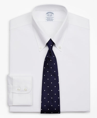 Stretch Regent Regular-Fit Dress Shirt, Non-Iron Twill Button-Down Collar - Brooks Brothers Canada