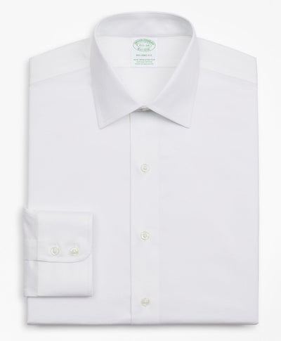 Stretch Milano Slim-Fit Dress Shirt, Non-Iron Twill Ainsley Collar - Brooks Brothers Canada
