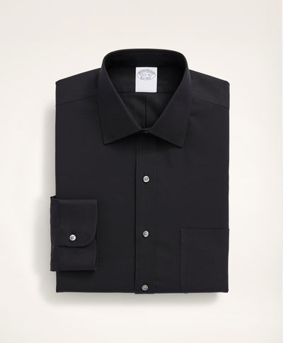 Milano Slim-Fit Stretch Supima Cotton Non-Iron Pinpoint Oxford Ainsley Collar Dress Shirt - Brooks Brothers Canada