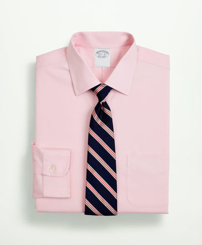 Regent Regular-Fit Stretch Supima Cotton Non-Iron Pinpoint Oxford Ainsley Collar Dress Shirt - Brooks Brothers Canada