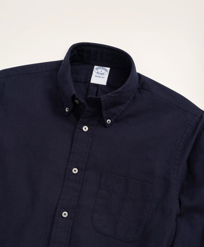 Regent Regular-Fit Portuguese Flannel Shirt - Brooks Brothers Canada